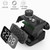 M9 Wireless Bluetooth Speaker Multifunctional Desktop Alarm Clock Support TF Card & U Disk & AUX UK Plug(Black)