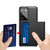 For Samsung Galaxy S21 Ultra 5G Shockproof Armor Protective Case with Card Slot(Army Green)