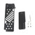 Car Modification Straight Metal Left Foot Rest Pedal for Jeep Wrangler JL 2018-2019