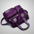 Waterproof Oxford Cloth Handbag Casual Nylon Shoulder Diagonal Bag Female Bag Canvas Bag(Purple)