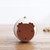 2 PCS Plastic Owl Press Type Automatic Toothpick Box(Orange)
