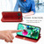 For LG K92 5G Cubic Grid Pressed Horizontal Flip Magnetic PU Leather Case with Holder & Card Slots & Wallet(Red)