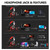Soyto G10 Gaming Computer Headset For PC (Black Red)