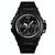 SKMEI 1452 Outdoor Sports Electronic Watch Multifunctional Waterproof Watch(Black)