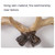 Resin Antler Wall Decoration Wall Hanger Home Living Room Entrance Wall Coat Hook(Light Color)