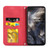 Retro Skin Feel Business Magnetic Horizontal Flip Leather Case With Holder & Card Slots & Wallet & Photo Frame For OnePlus Nord(Red)
