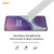 For OnePlus 8T 10 PCS ENKAY Hat-Prince 0.26mm 9H 2.5D Curved Edge Tempered Glass Film