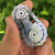 Chain Gyro Fingertip Gyro EDC Metal Toy Gear Sprocket Flywheel, Colour: Gun Plated
