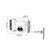 Clothesline Indoor Telescopic Hanger Clothes Rope Non-Slip Outdoor Clothesline(White)