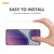 For OnePlus 8T 2 PCS ENKAY Hat-Prince 0.26mm 9H 2.5D Curved Edge Tempered Glass Film