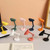 3 PCS Mini LED Desk Lamp Folding Portable Night Light Magnetic Eye Protection Desk Lamp(LD01-Blue)