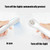 UVC Ultraviolet Handheld Sterilizer Home Travel School Sterilization Lamp Sterilization Stick(Pink)