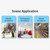 ESCAM PVR008 HD 1080P WiFi IP Camera, Support Motion Detection / Night Vision, IR Distance: 10m, AU Plug