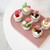 Water Ripple Cutting Board Afternoon Tea Snack Plate Photo Props Small (Beige)