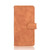 For Huawei P Smart 2021 / Y7A Solid Color Skin Feel Magnetic Buckle Horizontal Flip Calf Texture PU Leather Case with Holder & Card Slots & Wallet(Brown)