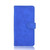 For Huawei P Smart 2021 / Y7A Solid Color Skin Feel Magnetic Buckle Horizontal Flip Calf Texture PU Leather Case with Holder & Card Slots & Wallet(Blue)