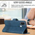 For OPPO A53 2020 Cubic Skin Feel Flip Leather Phone Case(RoyalBlue)