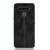 For LG K41S/ K51S Shockproof Sewing Cow Pattern Skin PC + PU + TPU Case(Black)