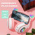 T&G TN-28 3.5mm Bluetooth 5.0 Dual Connection RGB Cat Ear Bass Stereo Noise-cancelling Headphones Support TF Card With Mic(Purple)