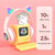 T&G TN-28 3.5mm Bluetooth 5.0 Dual Connection RGB Cat Ear Bass Stereo Noise-cancelling Headphones Support TF Card With Mic(Pink)