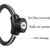 Bicycle Ring Lock Anti-Theft Lock Bicycle Portable Mini Safety Lock Racket Lock Bold Cable Lock, Colour: Black