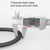 Bicycle Ring Lock Anti-Theft Lock Bicycle Portable Mini Safety Lock Racket Lock Bold Cable Lock, Colour: Black
