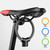 Bicycle Ring Lock Anti-Theft Lock Bicycle Portable Mini Safety Lock Racket Lock Bold Cable Lock, Colour: Black