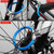 Bicycle Ring Lock Anti-Theft Lock Bicycle Portable Mini Safety Lock Racket Lock Bold Cable Lock, Colour: Black