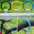 Bicycle Ring Lock Anti-Theft Lock Bicycle Portable Mini Safety Lock Racket Lock Bold Cable Lock, Colour: Black