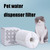 Round Pet Automatic Water Dispenser Filter Core High Iodine Value Coconut Shell Activated Carbon Filter Cotton, Specification: 12 PCS/Box