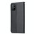 For OnePlus 8T Knead Skin Texture Horizontal Flip Leather Case with Photo Frame & Holder & Card Slots & Wallet(Black)