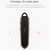 K23 Bluetooth 5.0 Business Wireless Bluetooth Headset, Style:Caller ID(Black Gun)