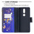 For Nokia 2.4 Colored Drawing Pattern Zipper Horizontal Flip Leather Case with Holder & Card Slots & Wallet(Purple Butterfly)