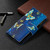 For Nokia 2.4 Colored Drawing Pattern Zipper Horizontal Flip Leather Case with Holder & Card Slots & Wallet(Gold Butterfly)