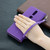 For Nokia 2.4 Litchi Texture Pure Color Horizontal Flip Leather Case with Holder & Card Slots & Wallet & Lanyard(Purple)