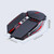 iMICE T80 7 Keys 3200 DPI Macro Programming Mechanical Gaming Wired Mouse, Cable Length: 1.8m(Silver Gray)