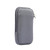 Universal Elasticity Zipper Protective Case Storage Bag with Lanyard For Huawei Mate 20 X / 7.2 inch Smart Phones(Grey)