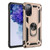 For Samsung Galaxy S20 FE 5G Shockproof TPU + PC Protective Case with 360 Degree Rotating Holder(Gold)