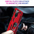 For Samsung Galaxy S20 FE 5G Shockproof TPU + PC Protective Case with 360 Degree Rotating Holder(Gold)