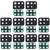 For Samsung Galaxy A51 10pcs Camera Lens Cover (Black)