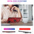 For Google Pixel 4 Shockproof TPU + PC Protective Case with 360 Degree Rotating Holder(Red)