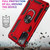 For Samsung Galaxy S20 FE 5G Shockproof TPU + PC Protective Case with 360 Degree Rotating Holder(Blue)