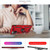 For Samsung Galaxy S20 FE 5G Shockproof TPU + PC Protective Case with 360 Degree Rotating Holder(Blue)