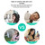 UBN-20 Universal 360 Degrees Rotating Detachable Three-stage Lazy Bracket Mobile Phone / Tablet Desktop Bracket (Grey)