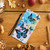Coloured Drawing Pattern Horizontal Flip PU Leather Case with Holder & Card Slots & Wallet & Lanyard For iPhone 6 Plus & 6s Plus(Purple Butterfly)