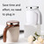 A223 Stainless Steel Automatic Magnetized Coffee Mixing Cup(Brown)