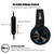 NUBWO N11 Gaming Subwoofer Headphone with Mic, Style:Single USB(Black and Blue)