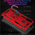For Huawei Y8s Shockproof TPU + PC Protective Case with 360 Degree Rotating Holder(Silver)