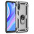 For Huawei Y8p Shockproof TPU + PC Protective Case with 360 Degree Rotating Holder(Silver)