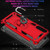 For Huawei Y8p Shockproof TPU + PC Protective Case with 360 Degree Rotating Holder(Silver)